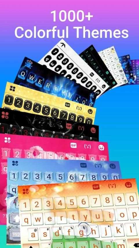 kika keyboard for XiaoMI 5 تصوير الشاشة