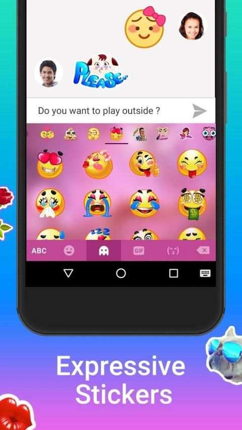 kika keyboard for XiaoMI 4 تصوير الشاشة