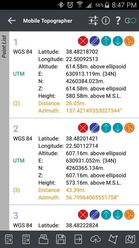 Mobile Topographer Free screenshot 5