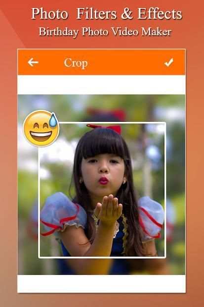 Birthday Photo Video Maker screenshot 1