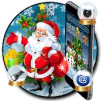 Snowy Merry Christmas theme on 9Apps