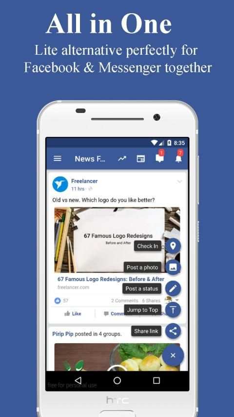 Lite Messenger - Mini Messenger screenshot 5