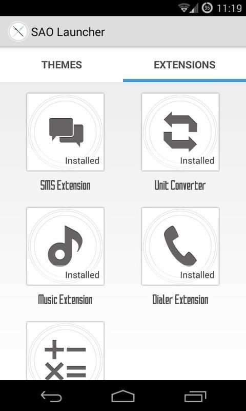 SAO Launcher screenshot 4