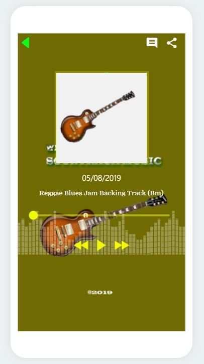 Backing Track Music mp3 screenshot 1