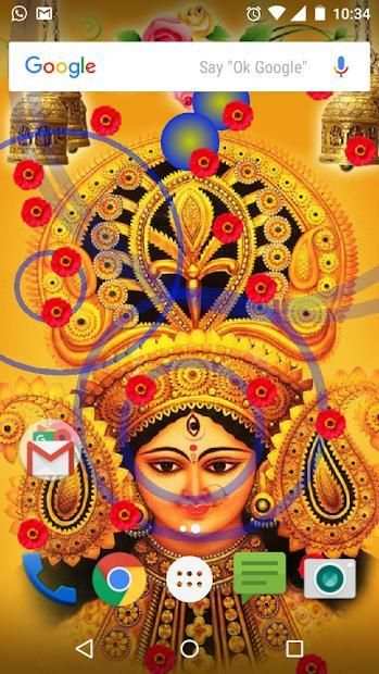 Durga Mata Live Wallpaper स्क्रीनशॉट 7