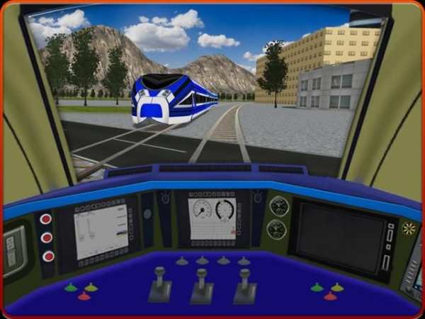 Impossible Bullet Train Drive : Subway On Rails 3D स्क्रीनशॉट 1