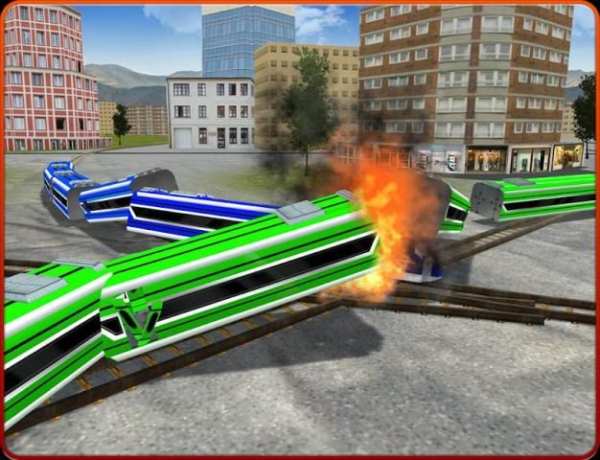 Impossible Bullet Train Drive : Subway On Rails 3D स्क्रीनशॉट 4
