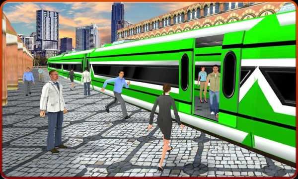 Impossible Bullet Train Drive : Subway On Rails 3D स्क्रीनशॉट 13
