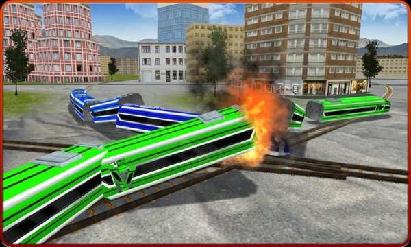 Impossible Bullet Train Drive : Subway On Rails 3D स्क्रीनशॉट 9