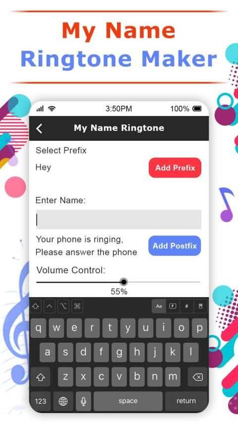 My Name Ringtone : New Ringtone स्क्रीनशॉट 2