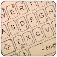 Hand Drawing Style Keyboard Theme on 9Apps