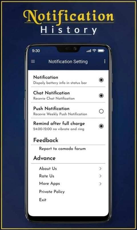 Notification History - Notification Log screenshot 2