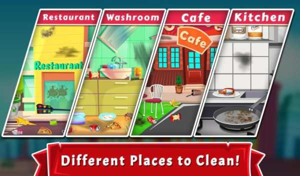Restaurant Cleaning स्क्रीनशॉट 1