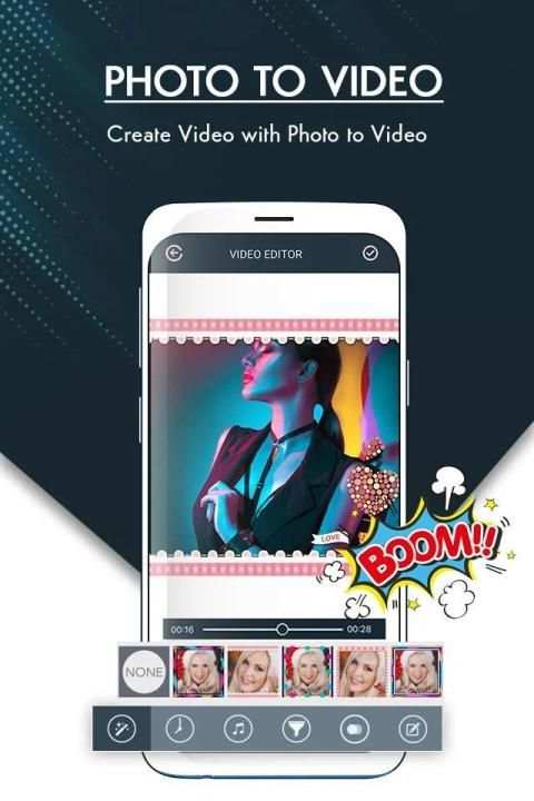 Photo to Video Maker with Music screenshot 4