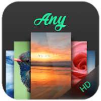 *ANY™ Wallpaper - HD,4K Background & Touch Effect on 9Apps