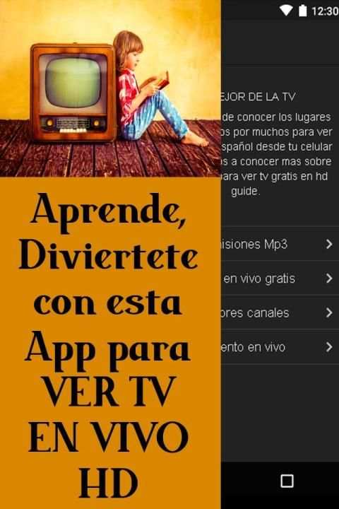 Ver TV HD En Mi Celular Guide Gratis 2019 screenshot 1