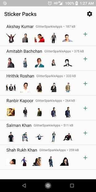 WAStickerApps Actor Sticker Pack for WhatsApp screenshot 2
