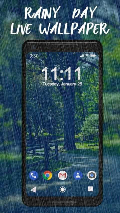 Raining Day APUS Live Wallpaper screenshot 4