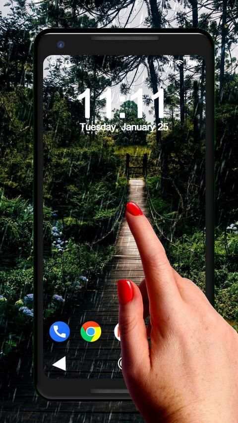 Raining Day APUS Live Wallpaper screenshot 6