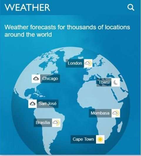 BBC Weather screenshot 4