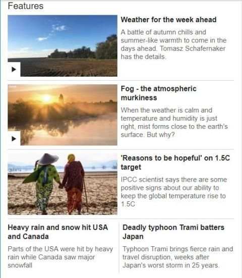 BBC Weather screenshot 5