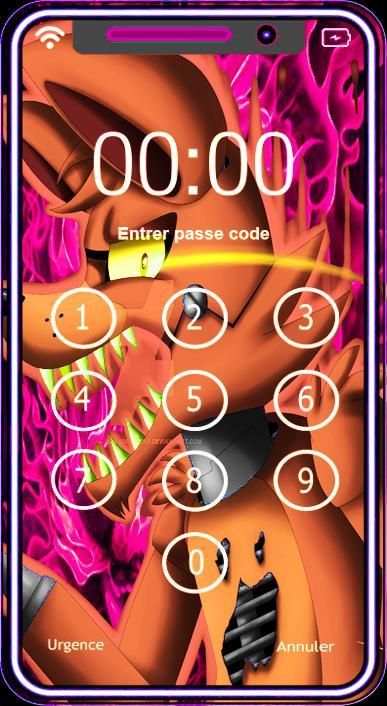 Foxy Lock Screen 2019 screenshot 4