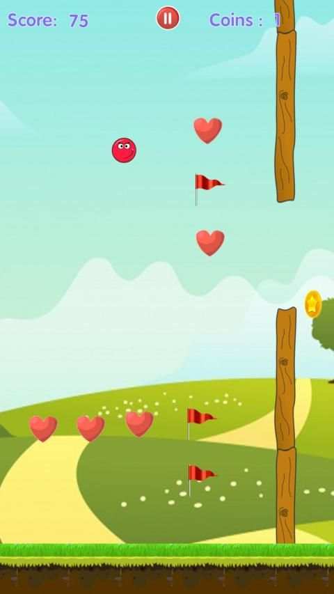 Ball Super Red Love स्क्रीनशॉट 5