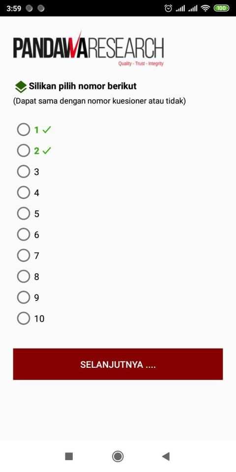 Pandawa Mobile Survey screenshot 5