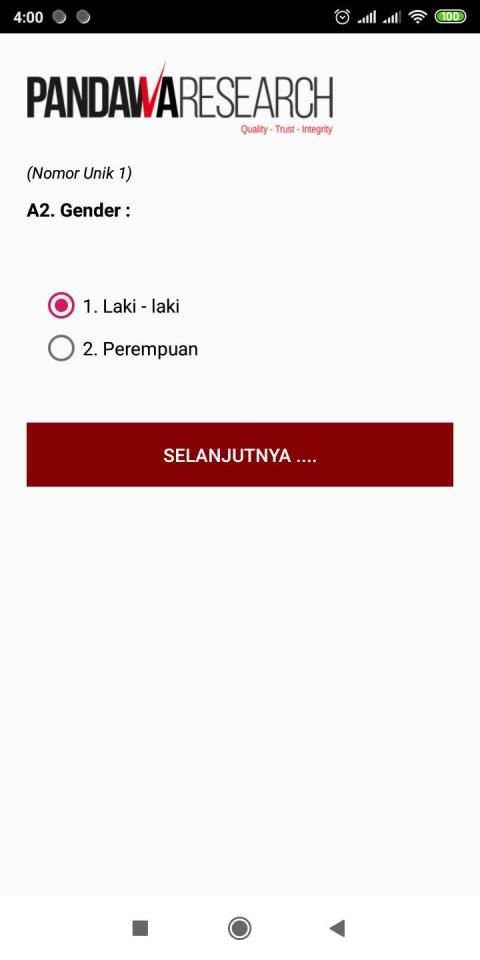Pandawa Mobile Survey screenshot 3