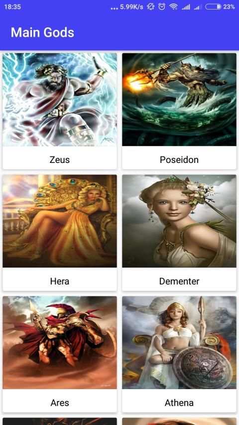 Greek Mythology & Gods Offline screenshot 5
