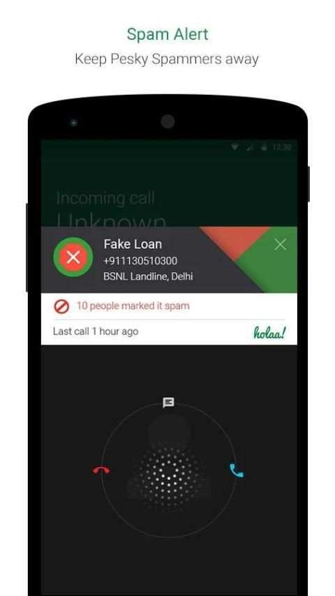 Holaa! Caller ID & Call Block स्क्रीनशॉट 4