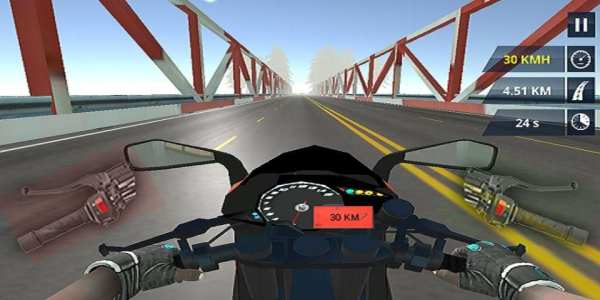 Highway Motorcycle Rider screenshot 2