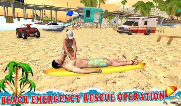 Beach Rescue Simulator - Rescue 911 Survival screenshot 4