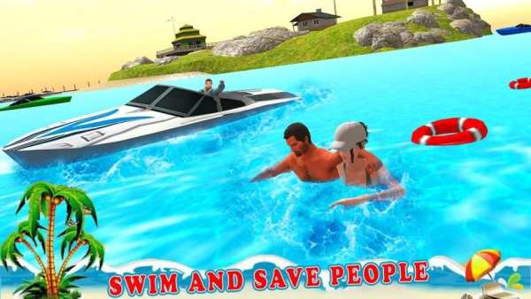 Beach Rescue Simulator - Rescue 911 Survival स्क्रीनशॉट 10