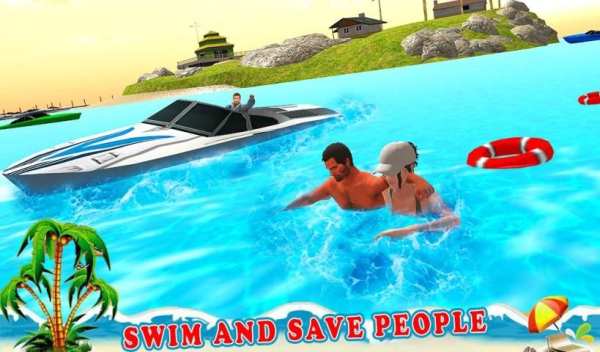 Beach Rescue Simulator - Rescue 911 Survival स्क्रीनशॉट 2