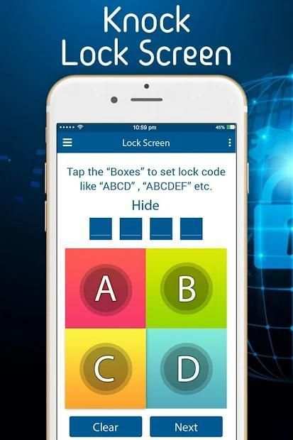 Knock Lock - LockScreen स्क्रीनशॉट 5