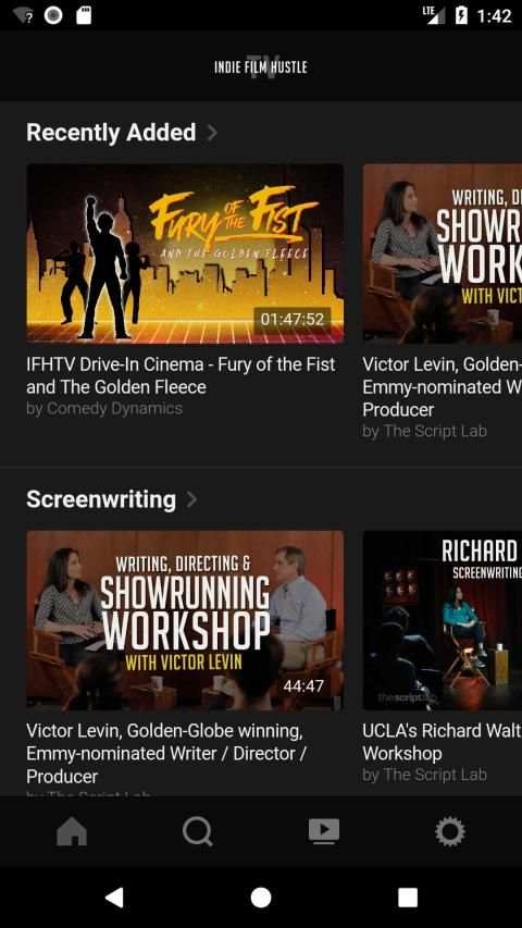 Indie Film Hustle TV स्क्रीनशॉट 1