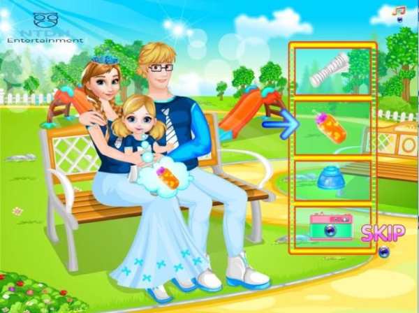 Annan and baby - Dress up games for girls/kids स्क्रीनशॉट 1