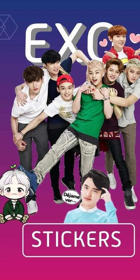 EXO Stickers KPop para Whatsapp screenshot 4