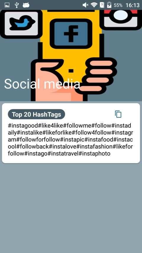 Like for likes pro by hashtags скриншот 1