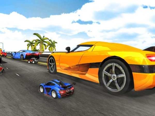 RC Mini Car Extreme Traffic Speed Racing 2019 screenshot 7