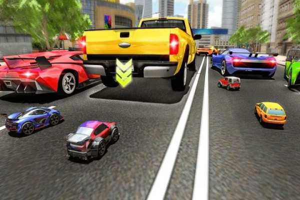 RC Mini Car Extreme Traffic Speed Racing 2019 screenshot 3