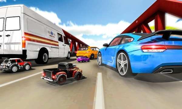 RC Mini Car Extreme Traffic Speed Racing 2019 screenshot 14