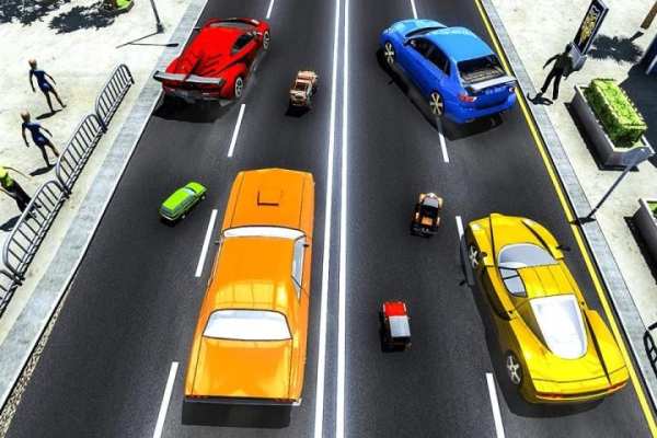 RC Mini Car Extreme Traffic Speed Racing 2019 screenshot 5