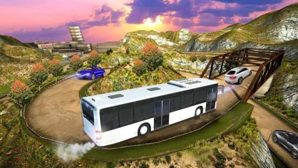 Impossible Bus Tracks Driving Simulator screenshot 1