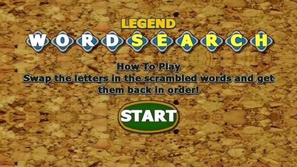 Legend Word Search Game screenshot 3