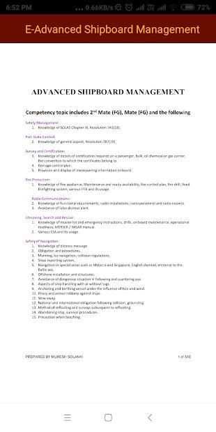 Merchant Navy Oral Notes screenshot 2