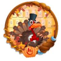 Thanksgiving Turkey Keyboard Theme