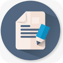 ikon Edit Pdf Text Editor File App