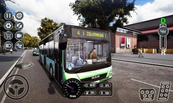 Euro Bus Sim 3D 2019 screenshot 1